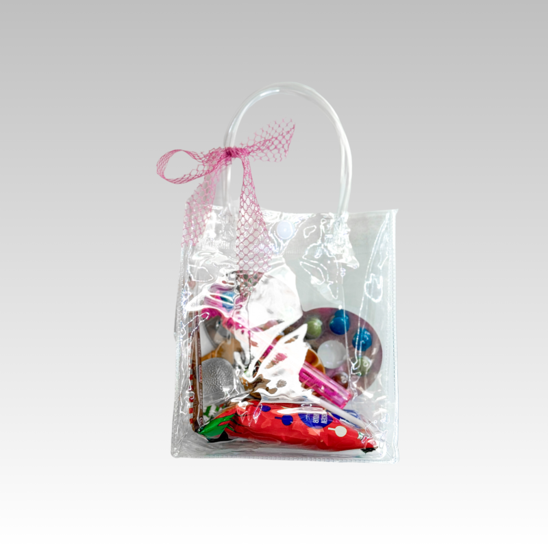 شنطة قرنقعوه الشفافة