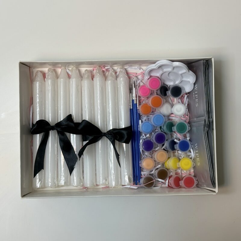 بوكس تلوين الشمع